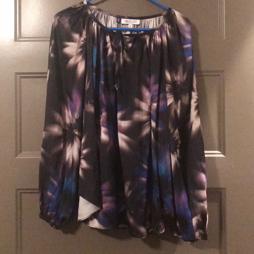 New!!! JLO Dark Glamorous Blouse